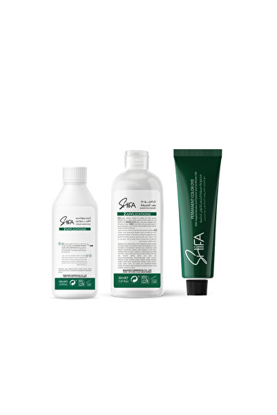 Shifa Shifa permanent hair dye, ammonia-free and with natural ingredients, up to 86% (black).