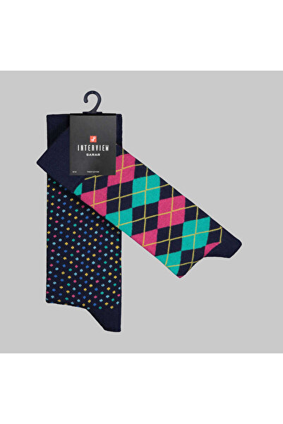 Sarar İNTERVİEW Desenli 2'Li Çorap