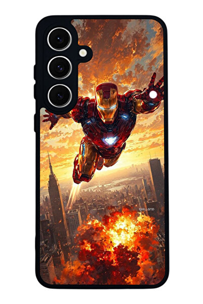 SCALETA CASE حافظة سوداء غير لامعة متوافقة مع هاتف Samsung Galaxy S24 FE - غط...