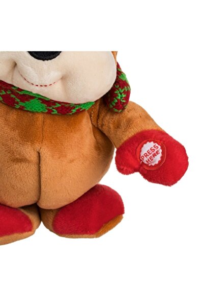 Tessari Interactive Reindeer Toy with Music & Movement 22 cm