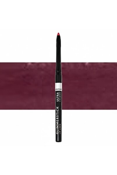 AVON Glimmerstick Lip Liner Deep Plum – precise definition and long-lasting wear