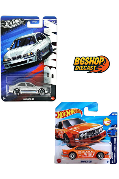 HOT WHEELS 2001 BMW M5(Uzun Kart)- BMW 635 CSI