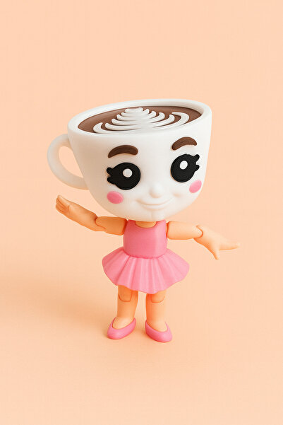 hamzam تمثال راقصة الباليه كابوتشينو برينروت