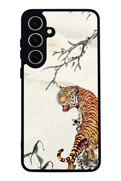 SCALETA CASE حافظة سوداء غير لامعة متوافقة مع هاتف Samsung Galaxy S24 FE - غط...