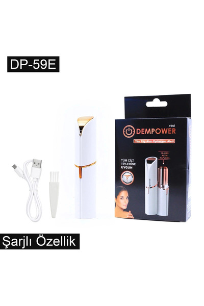 noip Şarjlı Yüz Tüy Alıcı Epilasyon Aleti Flawles Kısa