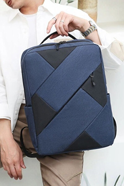 Muchmy 3 Pieces Travel Companion Backpack Set USB Charging Port Zipper Unisex Bags Set