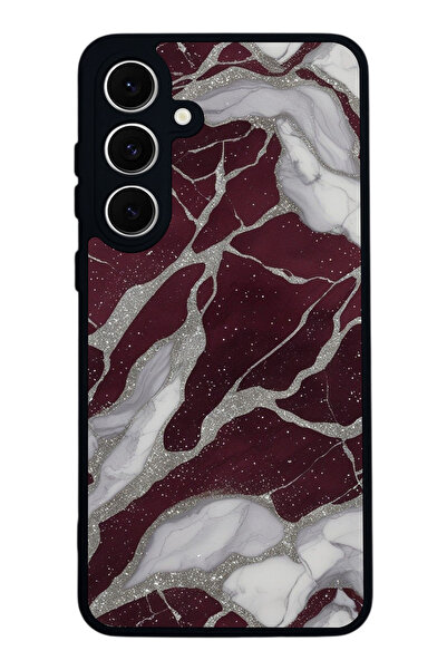 SCALETA CASE حافظة سوداء غير لامعة متوافقة مع هاتف سامسونج جالاكسي A16 - غطاء...