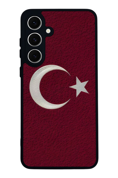 SCALETA CASE حافظة سوداء غير لامعة متوافقة مع هاتف Samsung Galaxy S24 FE - غطاء حماية من السيليكون الناعم وممتص للصدمات