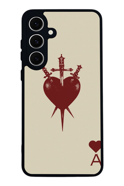 SCALETA CASE حافظة سوداء غير لامعة متوافقة مع هاتف Samsung Galaxy S24 FE - غطاء حماية من السيليكون الناعم وممتص للصدمات