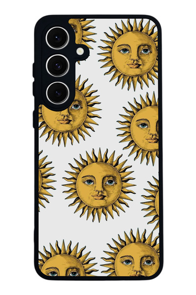 SCALETA CASE حافظة سوداء غير لامعة متوافقة مع هاتف Samsung Galaxy S24 FE - غط...