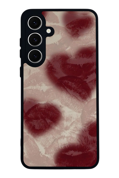 SCALETA CASE حافظة سوداء غير لامعة متوافقة مع هاتف Samsung Galaxy S24 FE - غط...