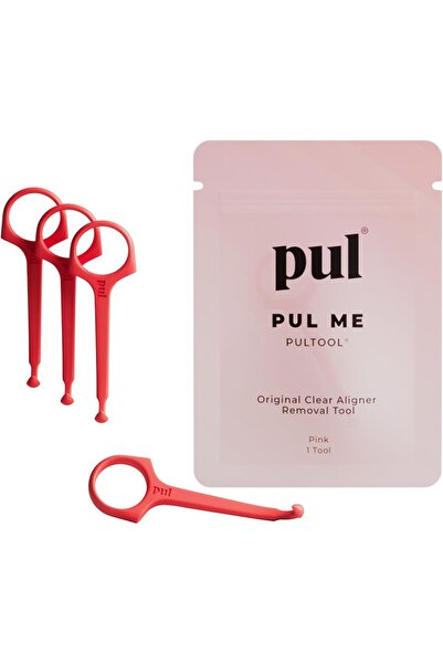 The Pultool Pultool Original Removable Aligner Removal Tool - Pink, 4 Pack