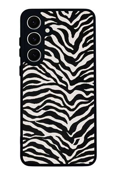 SCALETA CASE حافظة سوداء غير لامعة متوافقة مع هاتف Samsung Galaxy S24 FE - غط...