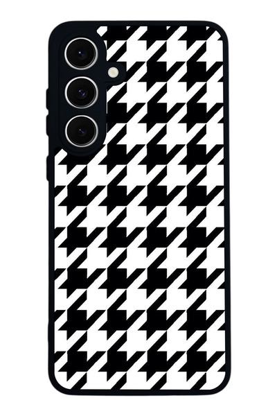 SCALETA CASE حافظة سوداء غير لامعة متوافقة مع هاتف Samsung Galaxy S24 FE - غط...