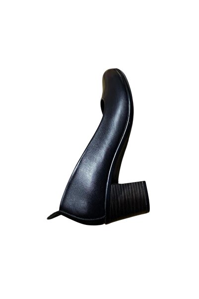 güven kundura Women's Heeled Genuine Leather Shoes