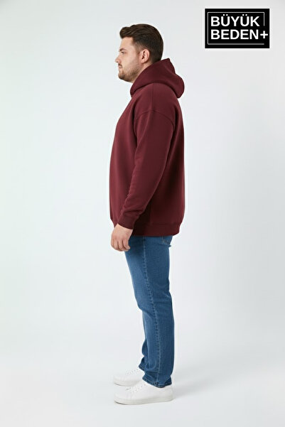 Superlife Ανδρικό μπλουζάκι με λεπτή κουκούλα και ριμπάν στο κάτω μέρος SPR26BSW957