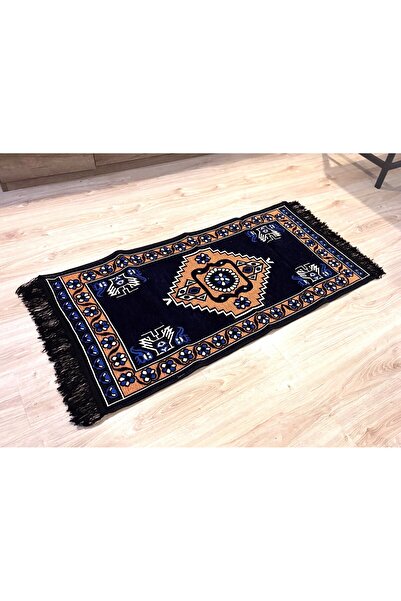 Casa de vis Online Traditional style carpet, cotton with jute, Casa De Vis Online, blue, 60 x 120 CM