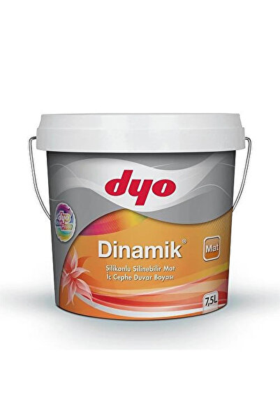 Dyo (0749) İNCİ GRİ 7,5LT DİNAMİK MAT SİLİKONLU SİLİNEBİLİR İÇ CEPHE DUVAR BO...