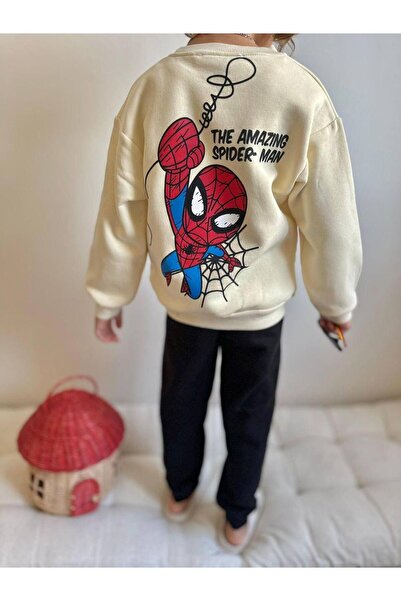 YİGİT BUTİK Σετ μπλούζα και παντελόνι για αγόρια με σχέδια χαρακτήρων