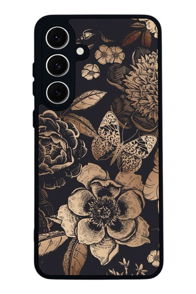 SCALETA CASE حافظة سوداء غير لامعة متوافقة مع هاتف سامسونج جالاكسي A16 - غطاء...