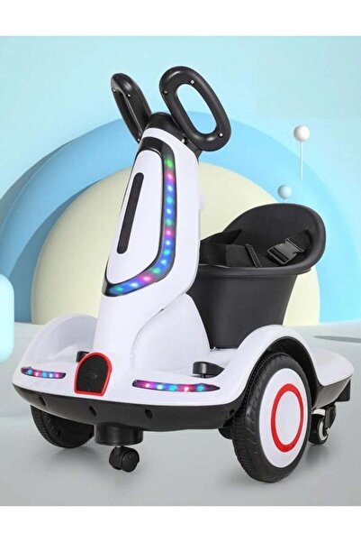 Toybox Smart Electric Scooter for Kids with Remote Control, Music & LED Lights (Model BCR 7915)