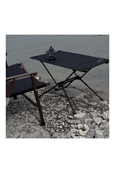 Generic Outdoor Camping Folding Picnic Black Table 42x10x12 cm