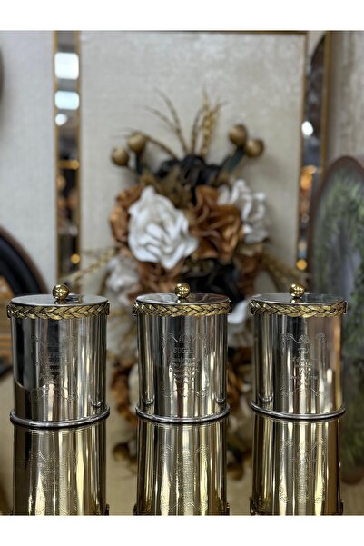 city gold 3’LÜ ÇELİK BAHARAT TAKIMI PİRİNÇ