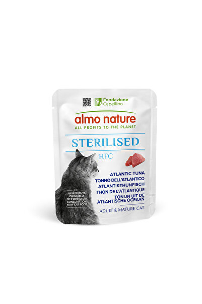 Almo Nature Sterilised Atlantic Tuna Wet food 50 g