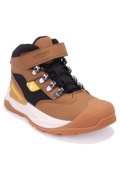 Vicco Stone 869F25K303 Camel Orthopedic Daily Boys' Sports Boots