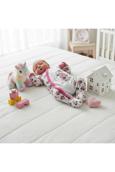 Disney Minnie Mouse Cotton Jumpsuit - PINK