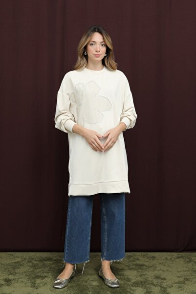 Puane ÇİÇEK DETAYLI TUNİK