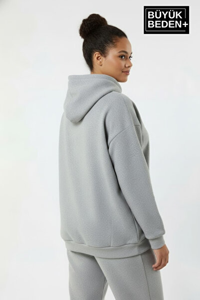 Superlife Жіночий великий розмір AR Світшот з капюшоном SPR26BSWK963