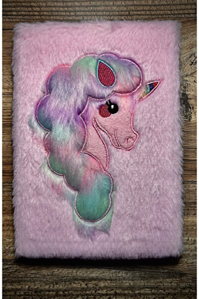 Plankton Tasarım Tüylü Defter, Peluş Defter