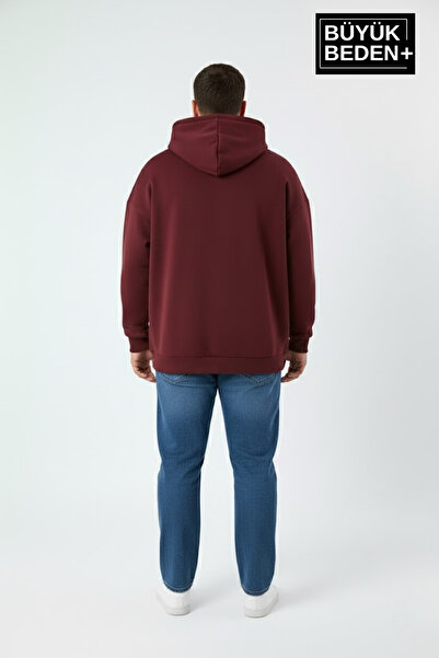 Superlife Чоловічий великий розмір Chef з принтом, капюшон, зручний крій, світшот SPR26BSW966