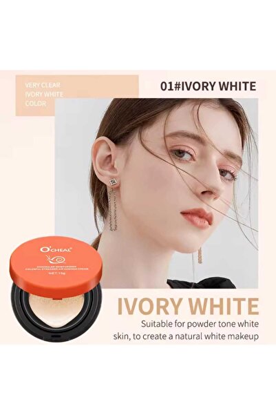 Ushas CC Cream Cushion Foundation Ocheal – 01 Ivory White