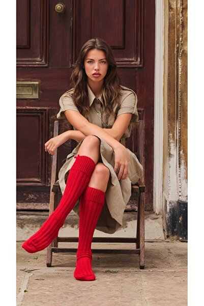 LAGRANZE Comfy Touch Long Conch Wool Women's Socks