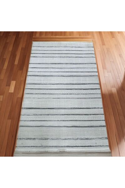 mihra halı % 100 Akrilik beyaz mavi kesme 4 Mevsim kesme halı