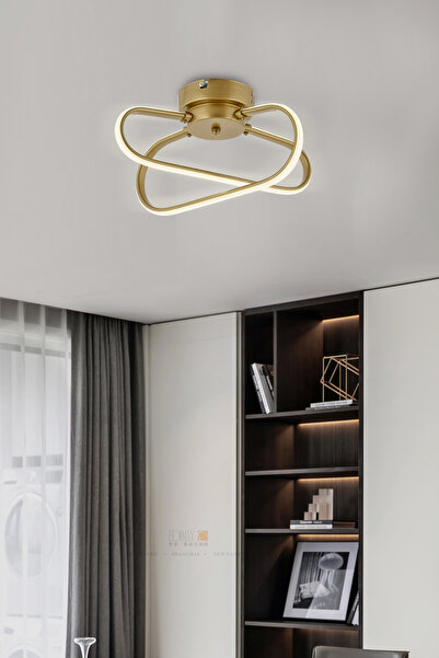 IŞILAY AYDINLATMA Ecrin Eskitme 2li Plaonyer ( Günışığı ) ModernLed Avize / A...