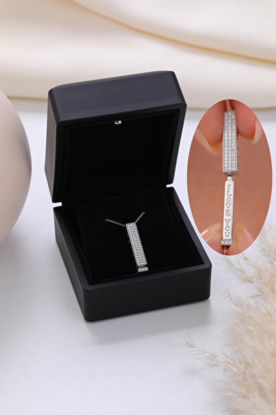 LOTUS JW Işıklı Kolye Kutulu Seni Seviyorum Yazılı Gümüş Aşk Kolyesi | 925 Ay...