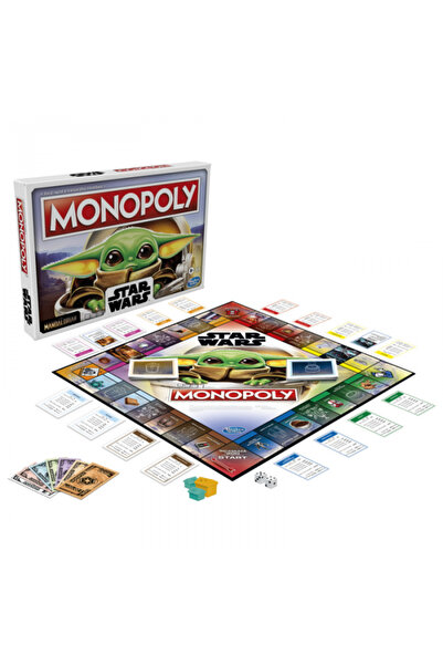 Hasbro Monopoly Star Wars Mandalorian The Child Yoda Junior, Original în Limba Romană