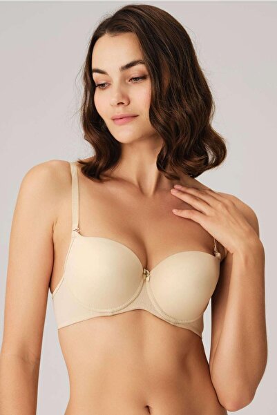 M MERC Giyim Underwire Non-Supported Non-Padded Casual Classic T-Shirt Bra wi...