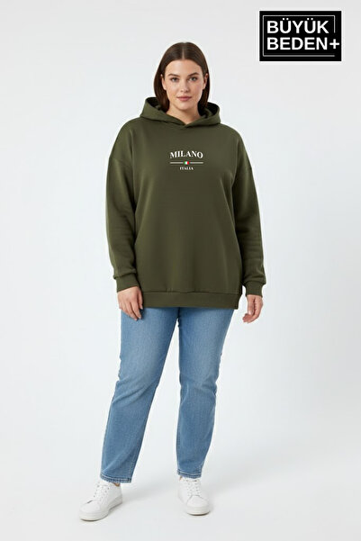 Superlife Women's Plus Size Hooded Comfortable Fit Hoodie – Milano Italia Pri...