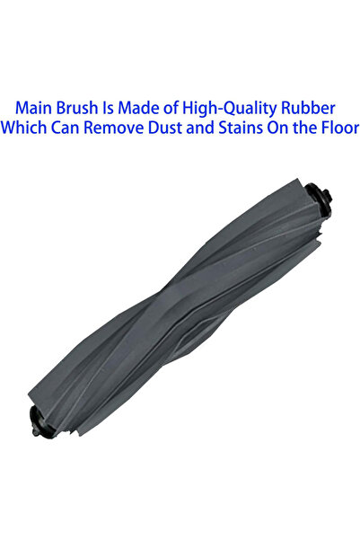 RotRever Dreame Bot D10S,D10S Pro Hepa Filter,Side Brush,Silicone Main Brush Spare Parts Accessories Kit-5 Pieces