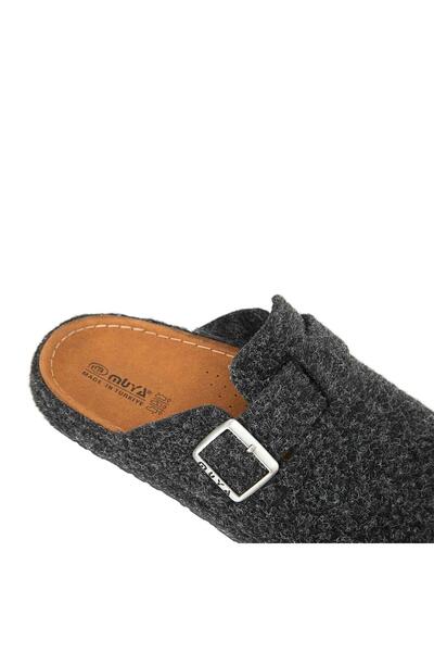 Muya Ranta 36803 Anatomical Felt Men's Slippers Smoked
