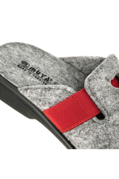 Muya Penny 32924 Anatomical Felt Women's Slippers Gray
