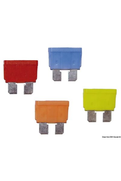 OSCULATI Siguranțe cu lamă cu LED, 5-30 A, indicator de ardere