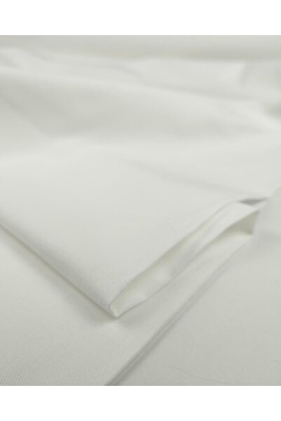 Kumaş Parça Țesătură de bumbac în culoarea albă (lățime 140 cm x lungime 220 cm)