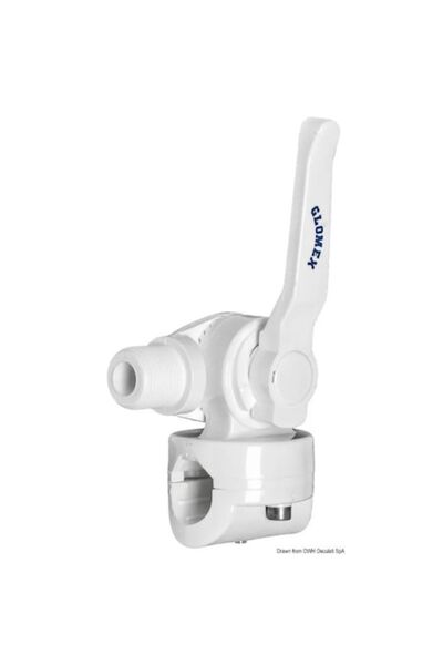 TNG Outdoor Bază articulată Glomex cu pârghie pentru Loran/VHF/GPS, nailon, b...