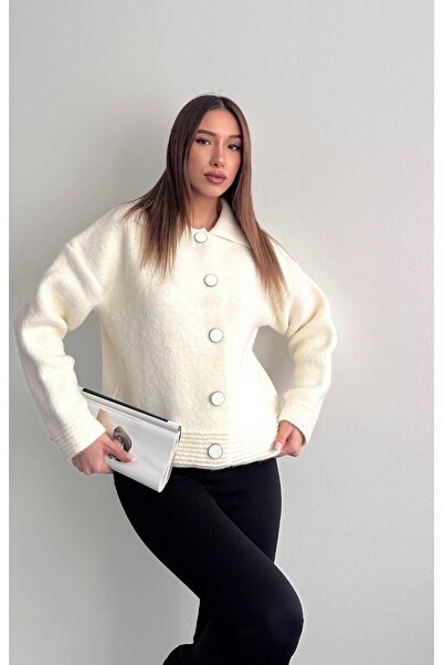 fujya Polo Neck Mia Knitwear Jacket