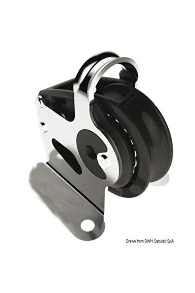 OSCULATI Scripete vertical simplu Lewmar, diametru 40 mm, sarcină maximă 240 ...